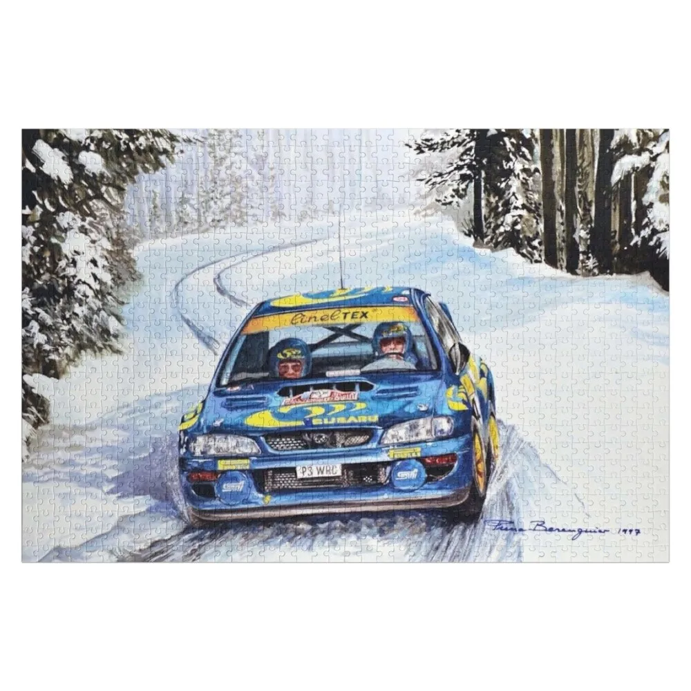 

Monte Carlo Rally 1998 Jigsaw Puzzle Game Children Wooden Animal Puzzle