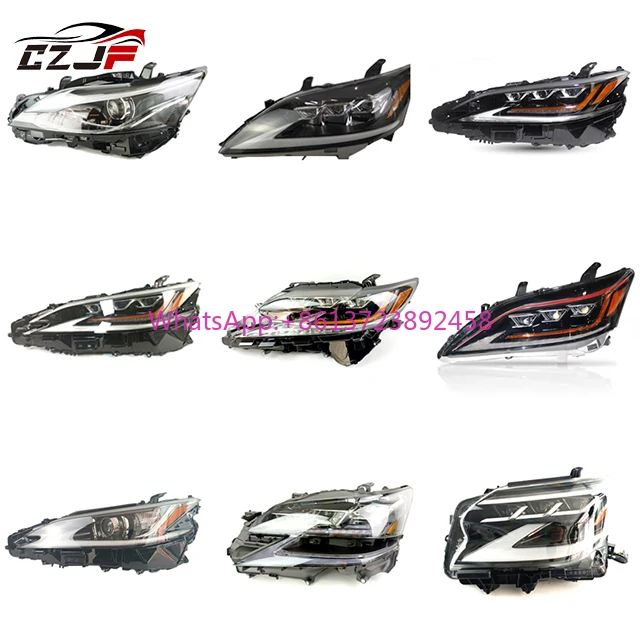 

Led Headlights Car Body Kit Front Bumper for lexus Ls250 2006-14 Three Eye Headlamp Conversion Upgrade Headlight Assembly