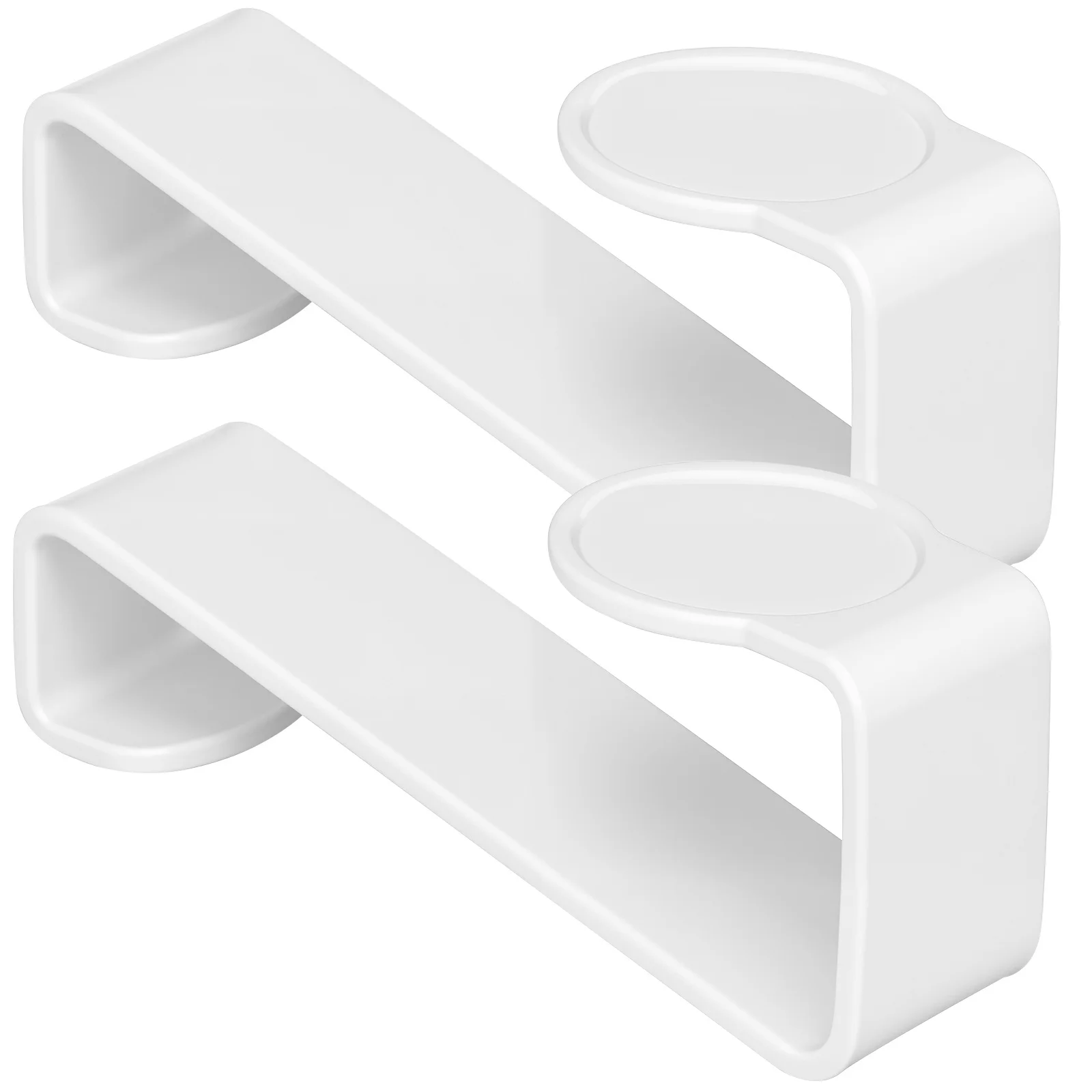 

2Pcs Z Shaped Toilet Hook Household Hanging Hooks for Bathroom Kitchen Door Back Toilet Seat Organizer Potty Seat Hook