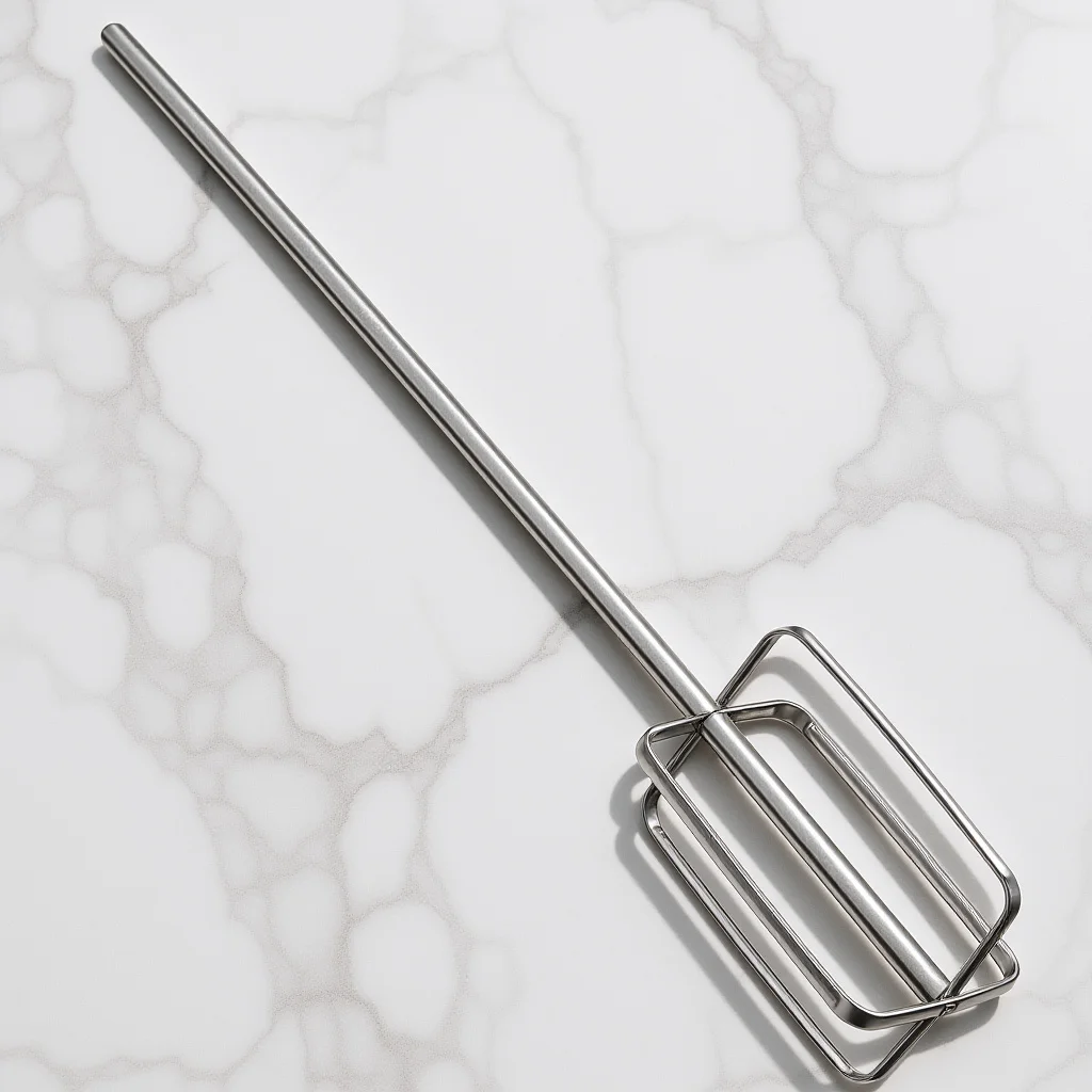 

Stirring Rod 40Cm Stainless Steel Thickened Meat Whisk For Hot Pot Kitchen Cooking Handheld Mixing Tool Salad Dough Paste