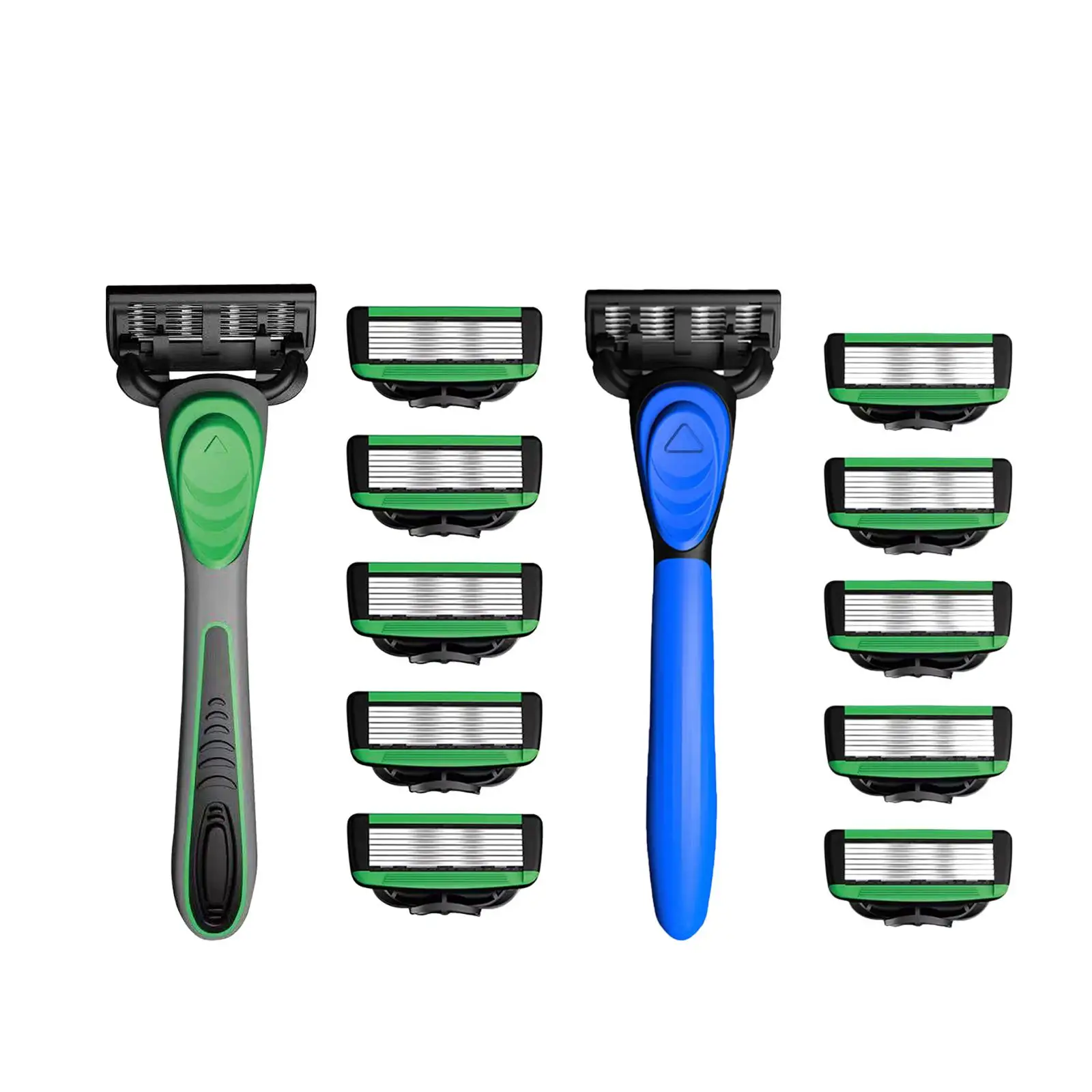 Sleek 7-Blade Razor Handheld Shaver for Men - Ultimate Grooming Tool