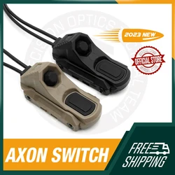 New SPECPRECISION unAXON Dual Remote Switch SF And Crane/2.5mm/3.5mm Laser Plug Leads 7″ Cable Tactical Light Accessories