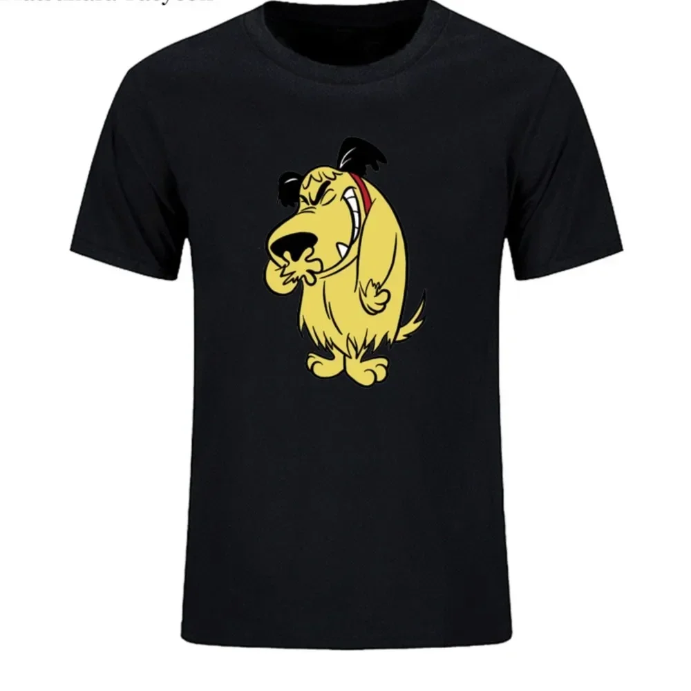 Fashion T Shirt Print Cartoon Laughing Laugh Dog Humor Hihi Heehee Haha Fashion T-shirt Men Cotton Brand Teeshirt Clothing Tee image 2