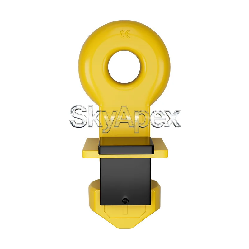 Container Top Lifting Hook Port Wharf Container Hoisting Sling Heavy Duty Cargo Lifting Tool Container Lifting Fitting Accessory