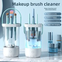 Automatic Makeup Brush Cleaner Electric Makeup Brush Washer Lazy Person's Puff Cleaning Tool Quick-Dry Cleaning Solution