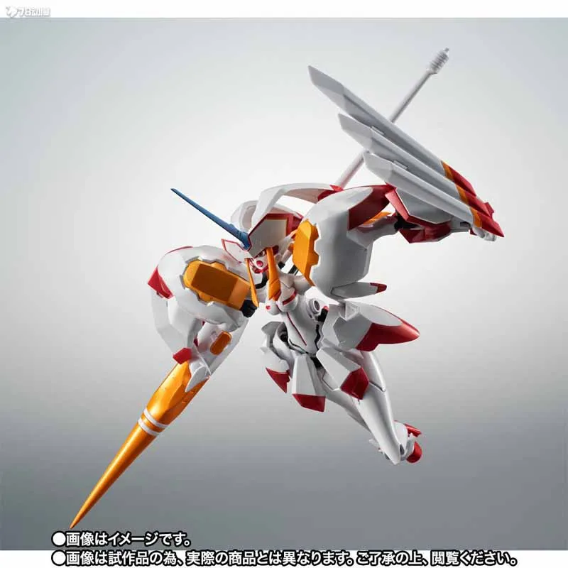 Bandai Original S.H.Figuarts Strelizia & ZERO TWO Decoración de modelo coleccionable del 5. ° aniversario