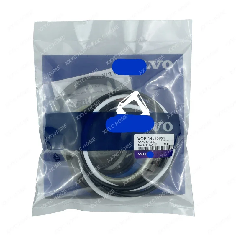 Excavator accessories V-olvo EC210 220 240 B D big arm middle arm bucket arm oil cylinder oil seal repair kit