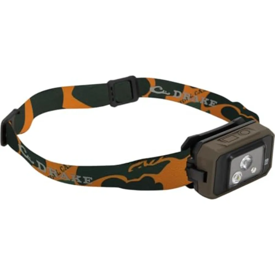 

EVO500 Lumen Dual-Fuel Headlamp Waterproof IP67 Dustproof Hunting Light with Red/Green Modes and Memory Function