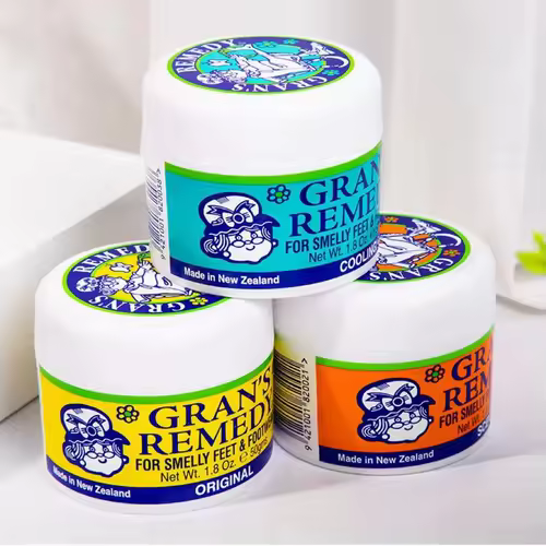 3pcs Grans Remedy Foot Powder Natural Shoe Deodorizer & Foot Odor Eliminator Powder for Men Women Kids Absorb Sweat Fast-Acting - Image 6