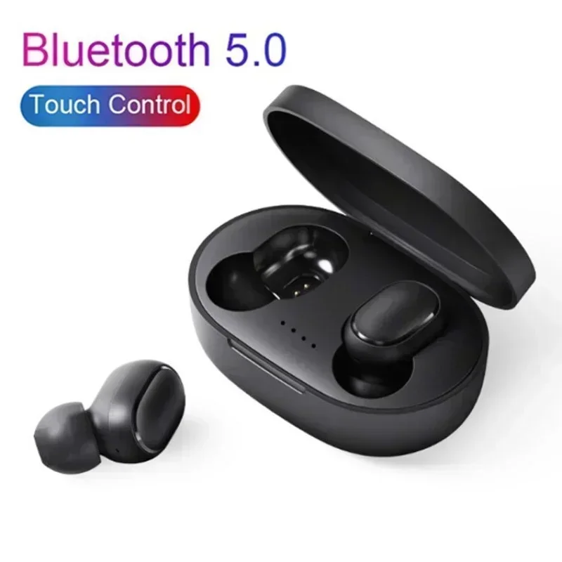 A6S TWS 5.0 Wireless Bluetooth Earphones Sport Earbuds Wireless Earphones Bluetooth Headset with Mic for XiaomiHuawei Smartphone