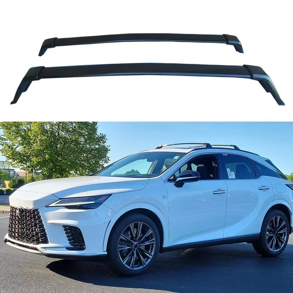 

2PCS Aluminum Crossbar Cross Bars Fits for Lexus RX 350 350h 450h+ 500h Luggage Carrier Cargo Bar