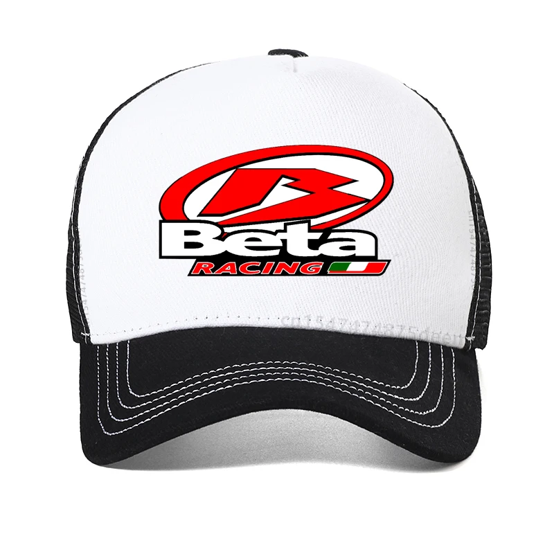 beta racing motocross motorcycle men baseball cap summer cool Mesh breathable unisex Snapback hat