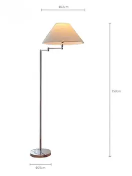 韓式落地燈,Instagram部落客同款,現代簡約搖臂可調節,適合釣魚、客廳等場所,營造氛圍,LED燈。 10 最佳銷售 韓式房間 - №10