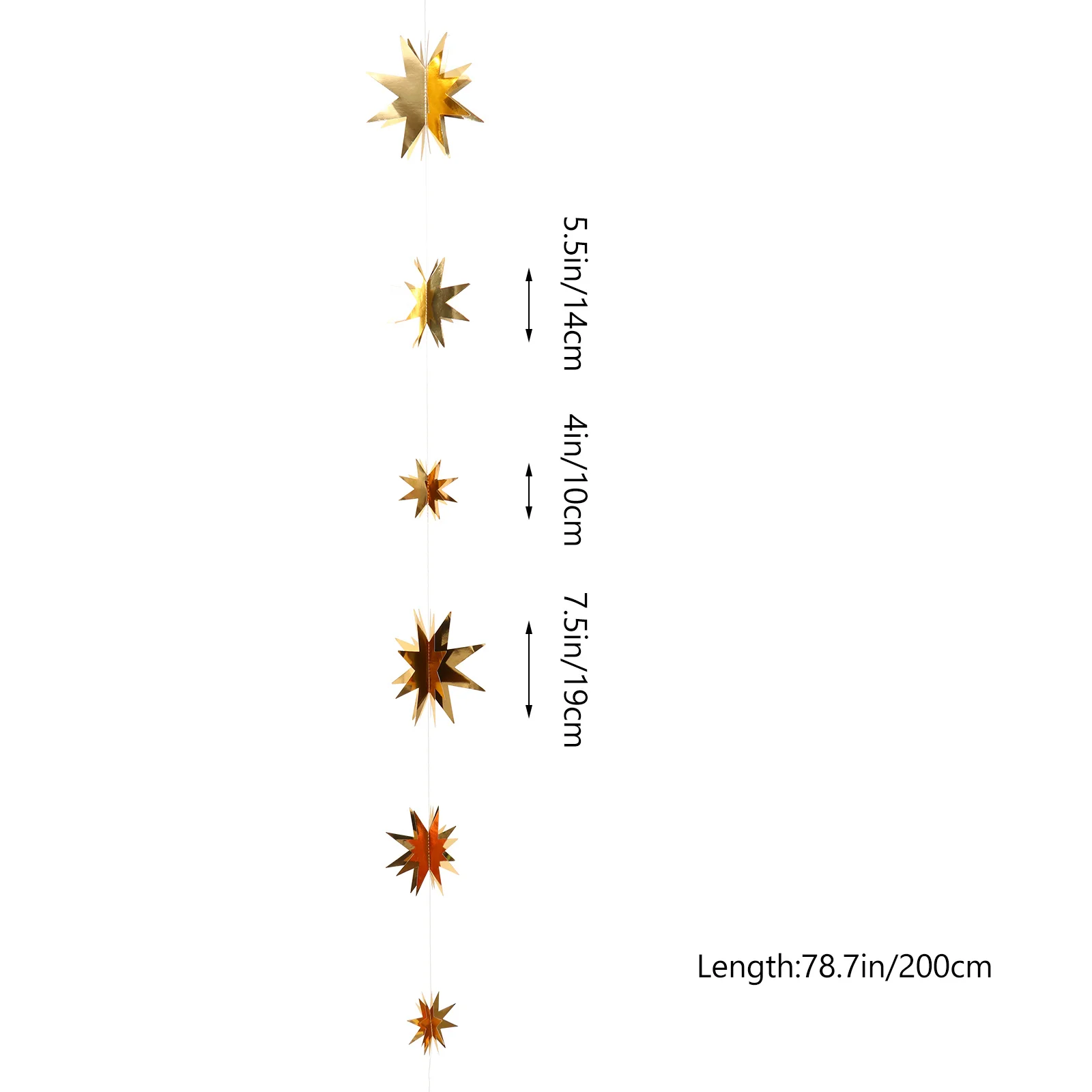 

6Pcs Creative Pendants High-Quality Materials Safe Gentle Long-Lasting Christmas Tree Ornament Snowflake Pendants