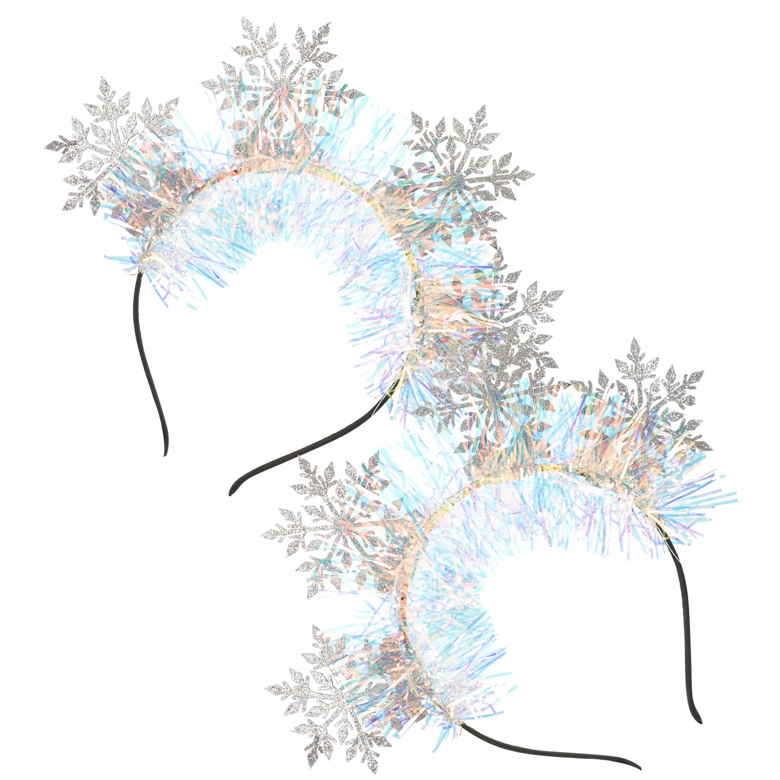 

Festive Hair Decorations Christmas Headpiece Bands Christams Headband Snowflake Headbands for Women