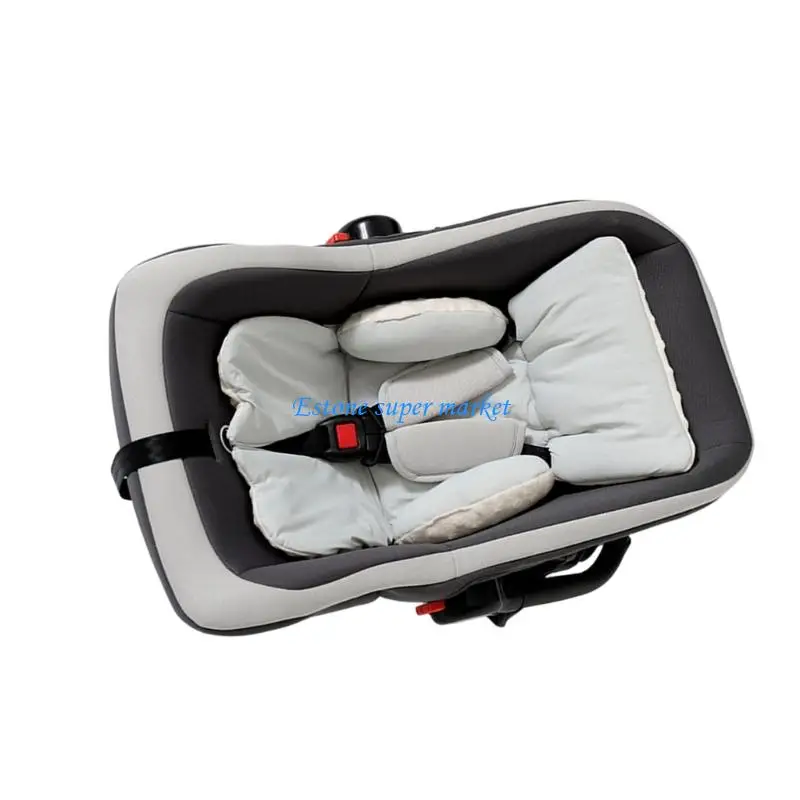 090B Baby Pushchair Ice Silk Mat Breathable Comfortable Cushion Cooling Pad Pushchair Comfort Pad for Whole Season