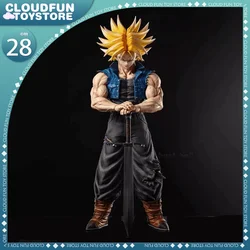 28cm Dragon Ball Z Figure Trunks Figure Anime Future Trunks modello Pvc Figurine ornamento camera da letto giocattoli statua regali di compleanno per bambini