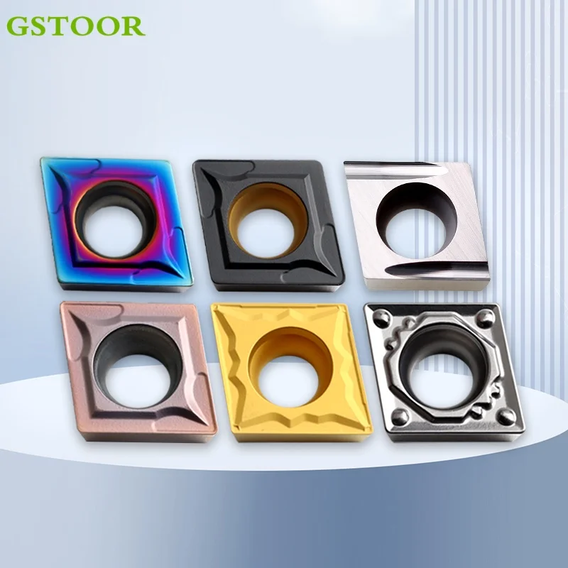

CCMT09T304 CCMT09T308 CCMT09T302 TM FG HMP HM HR LC MT HQ Internal Hard Alloy Turning Tools CNC Lathe Cutter Carbide Inserts