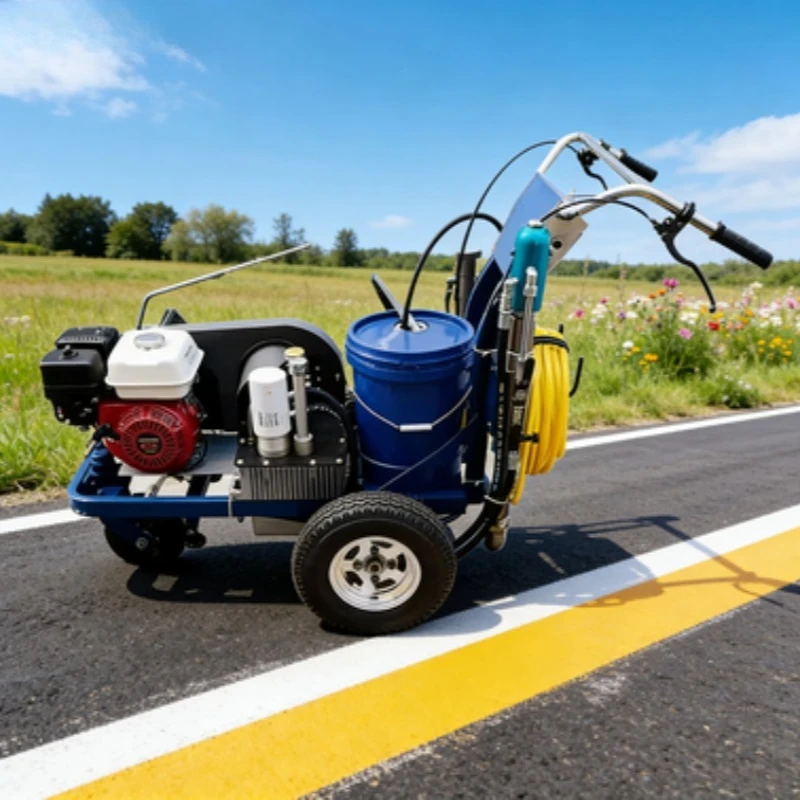 Concrete Scarifier Road Marking Accessory for Construction