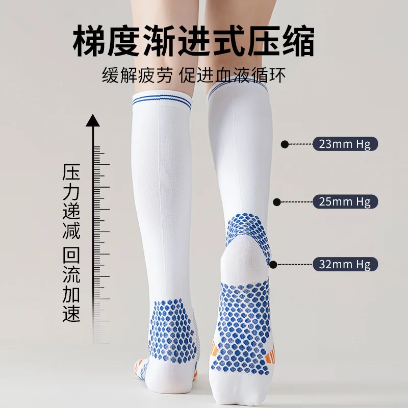 Socks Summer Female Compression Socks Female Calf Socks Pressure Socks Professional Fitness Running Jump Rope Slimming Socks