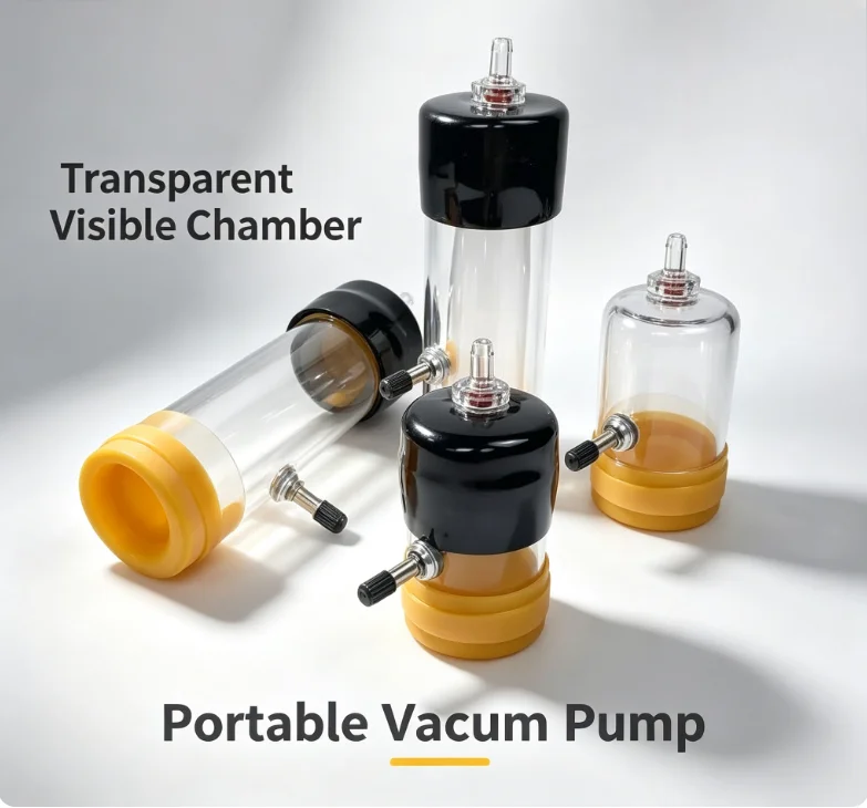 Vacuum negative pressure pump pressure regulating valve pressure controllable transparent visible chamber pressure training port