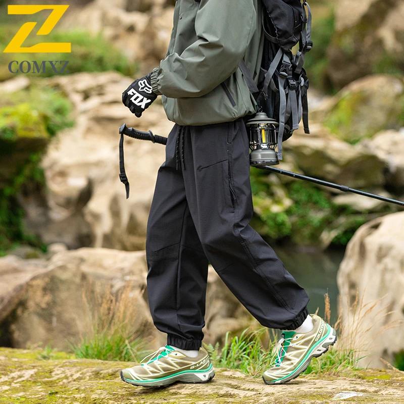 Mens Cargo Pants New Autumn Loose Fit Durable Fashion Classic Trousers Cycling Camping Outdoor Adventure Trendy Workwear Pants