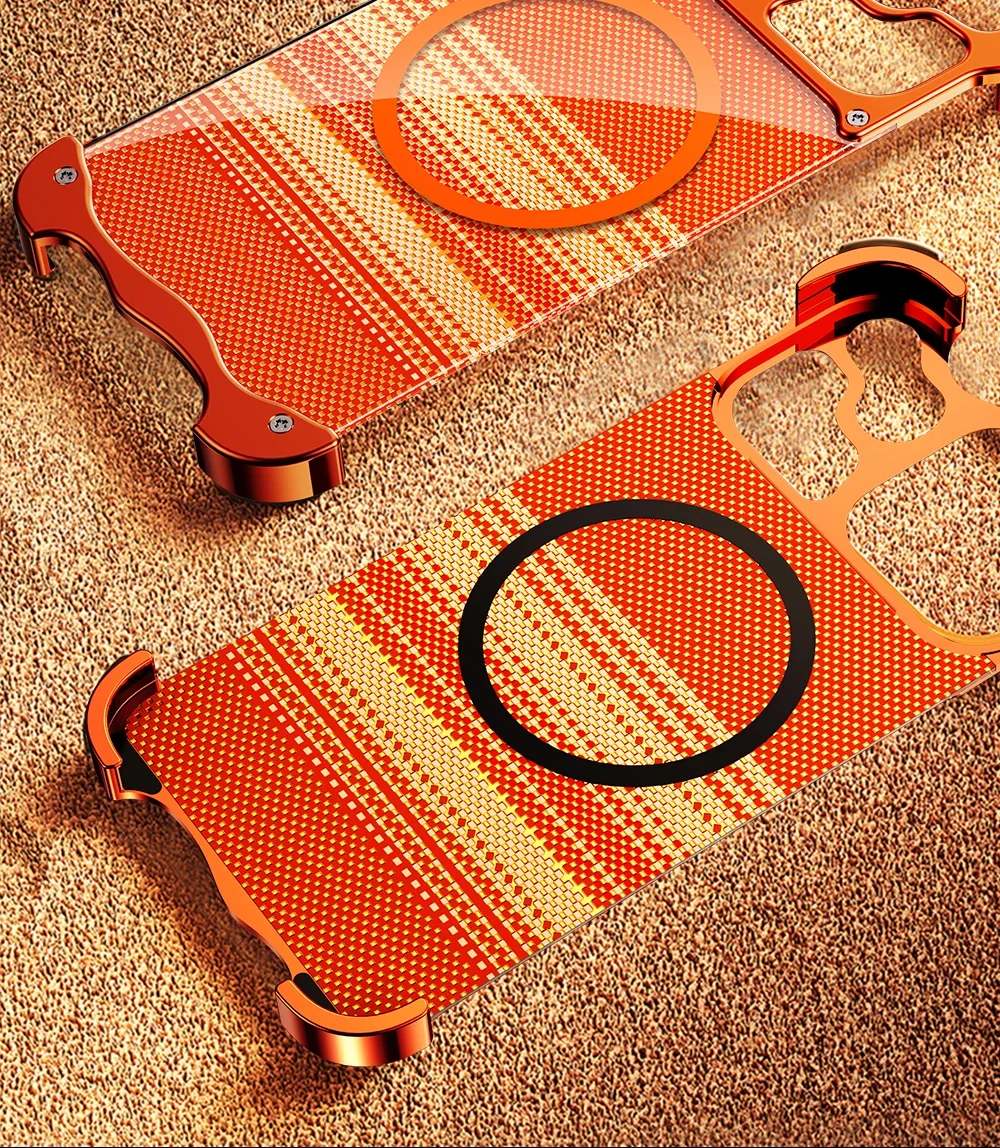 سامسونج كالفر الملمس فرملس المغناطيسي الحال بالنسبة آيفون 17 الهواء 16 15 برو ماكس المعادن كونر وسادة غطاء للحماية جديد 2026