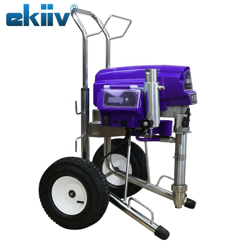 3800W Brushless Electric Airless Sprayer With 3300PSI Max Output And Two Nozzle Tips 629+631 Included For Versatile Spraying