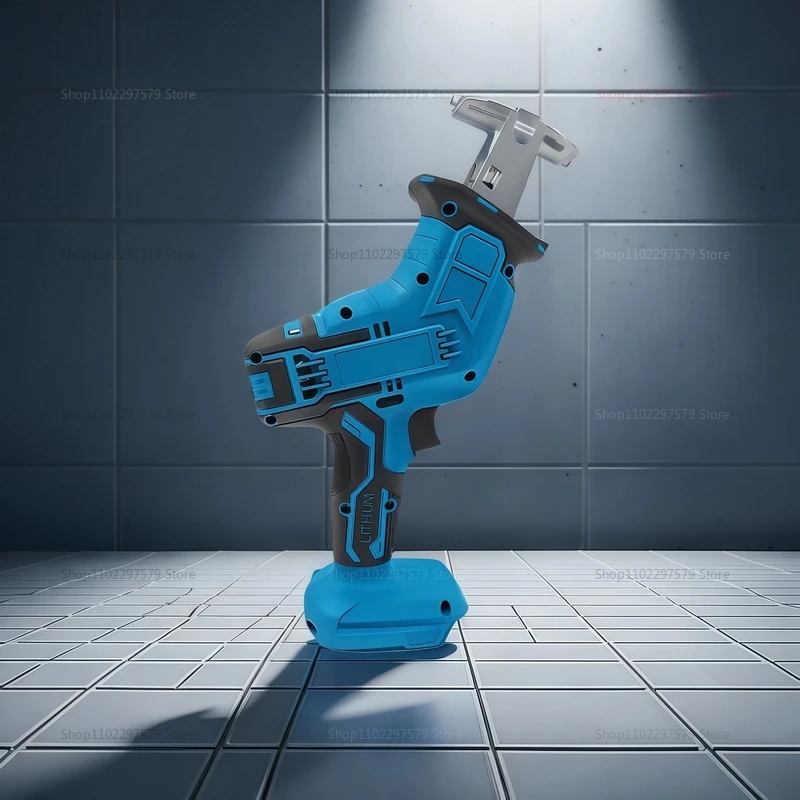 منشار ترددي للطاقة اللاسلكية 18 فولت-21 فولت بدون بطارية منشار كهربائي قابل للتعديل لقطع أنابيب الخشب أداة إعادة تشكيل مفصلة ذاتية الصنع