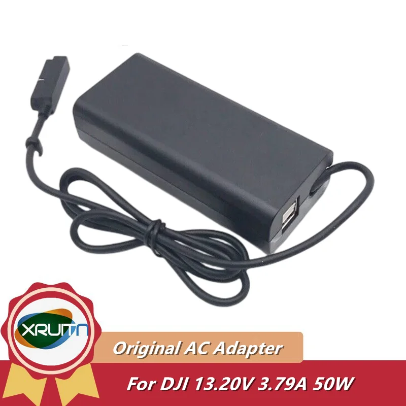 

Genuine 13.20V 3.79A 50W 10PIN P1C50 AC Power Adapter Charger For DJI Drone Power Supply USB 5V 2A