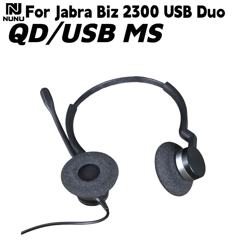 

Replacement Earpads Memory Foam Ear Cushion Cover for Jabra Biz 2300 USB Duo / Biz 2300 QD / Biz 2300 USB MS Headset Earmuffs