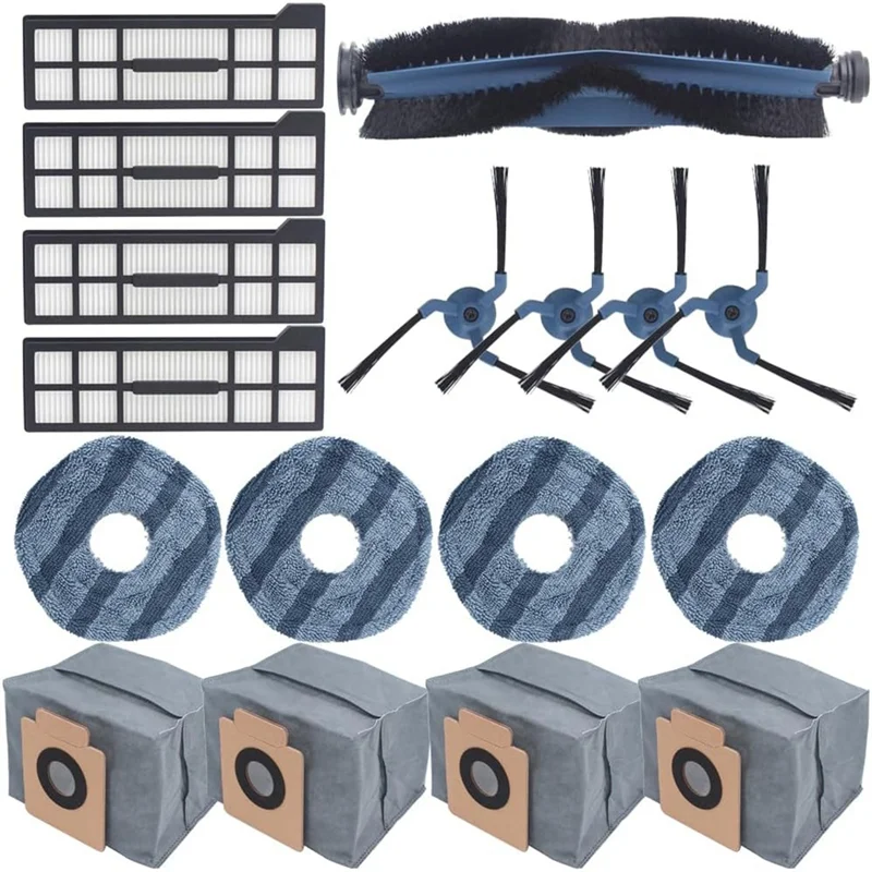

FGGS-For Eufy X10 Pro Omni Replacement Parts For Robot Vacuum Cleaner Accessories Kit