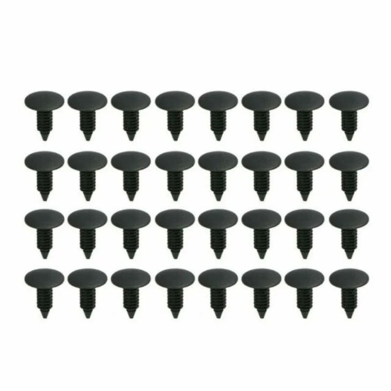 

6 Size 190Pcs Auto Fastener Clips Vehicle Retainer Rivet Door Panel Fender Liner Bumper Fender Trim Plastic Mixed Car Clips