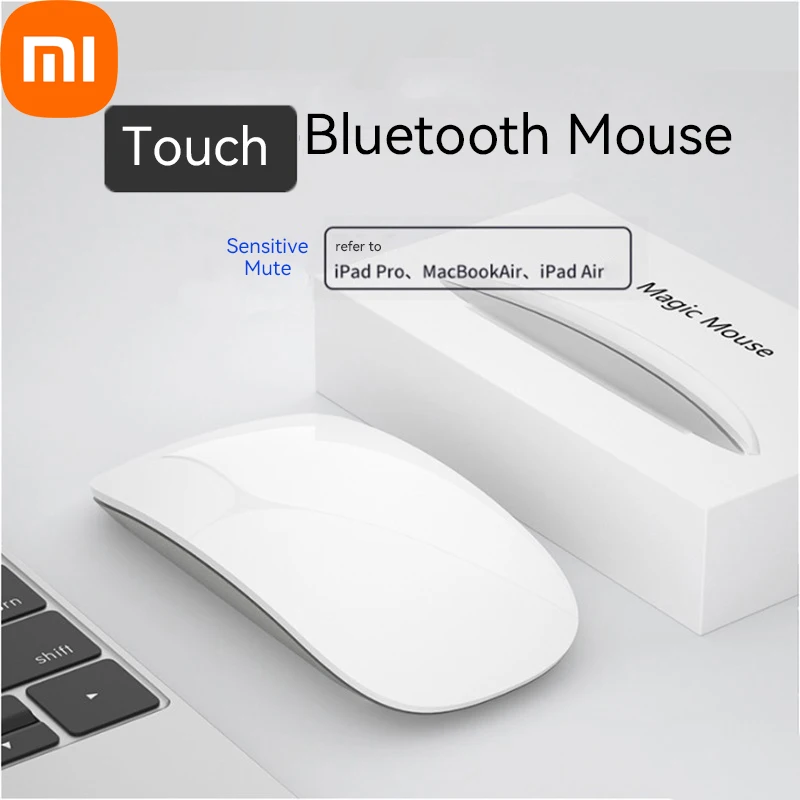 Xiaomi Silent charging Bluetooth wireless mouse Rechargeable Portable For Laptop Pc Notebook Mobile Phone Office Gaming Mouse