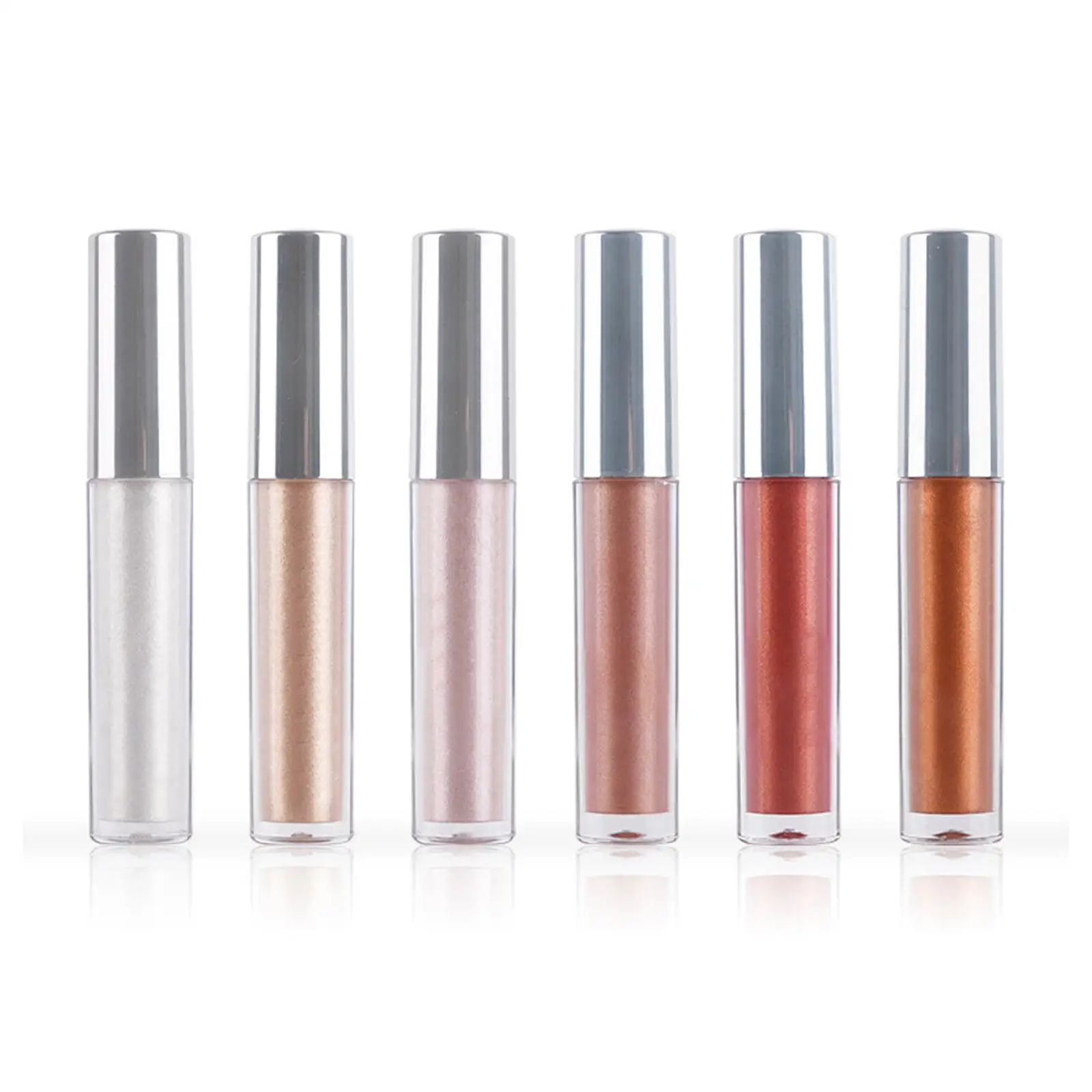 Fard à paupières liquide à paillettes, cosmétique Portable, Anti-taches, Texture légère, Application facile, maquillage quotidien, brillant, maquillage pour les yeux polyvalent