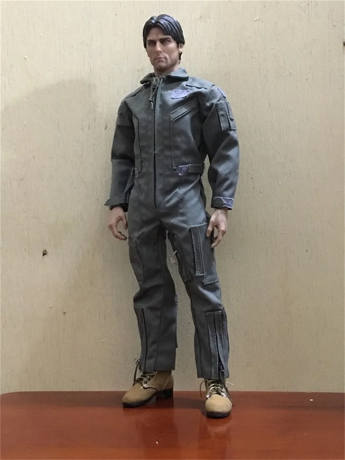 1/6  Coveralls bodysuit  SH08 Military Green Pilot clothes toys For 12"  figure Model   Fit 12" Action Figure Toys  Dolls