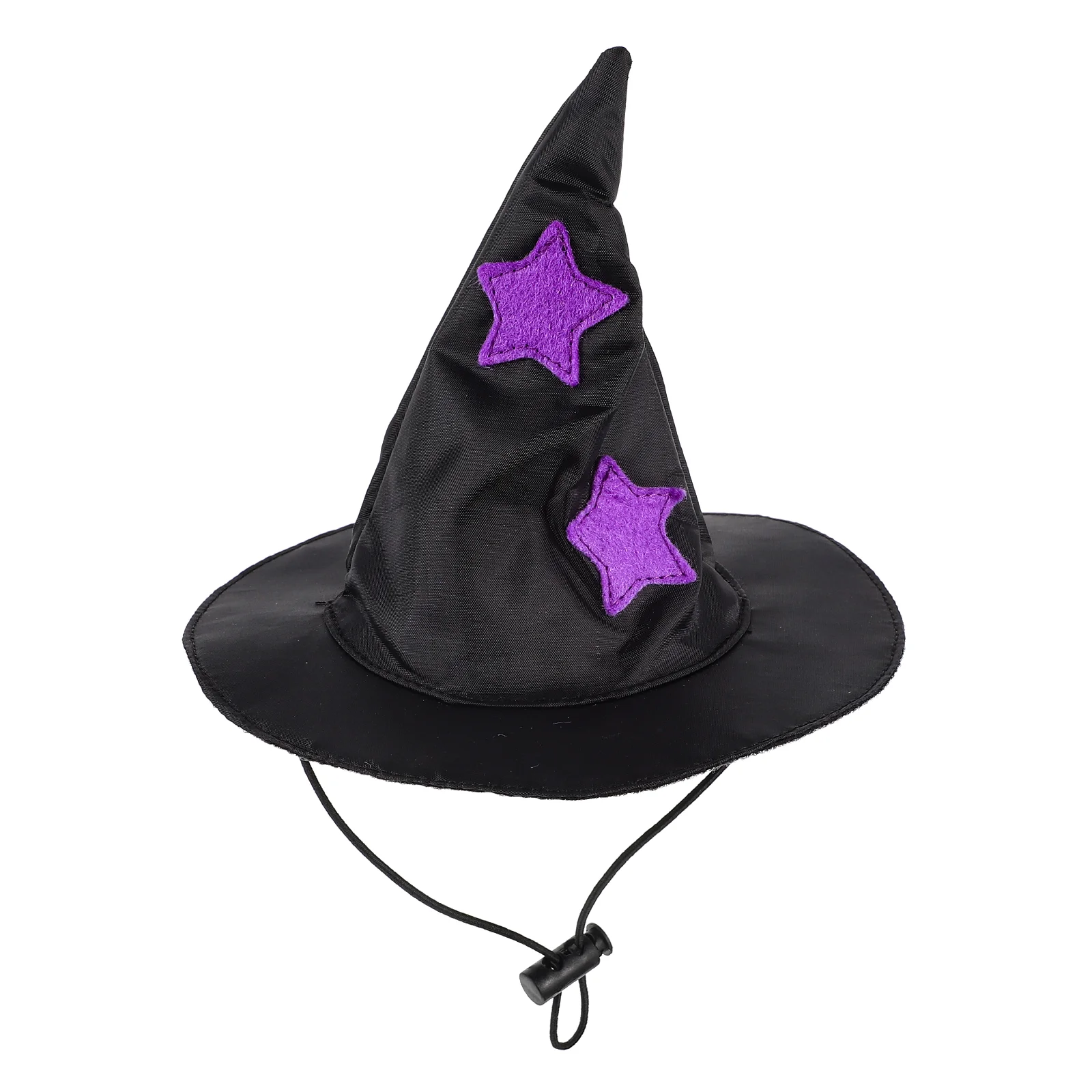

Lovely Witch Hat for Dogs Festival Pet Halloween Themed Party Adjustable Black Cloth