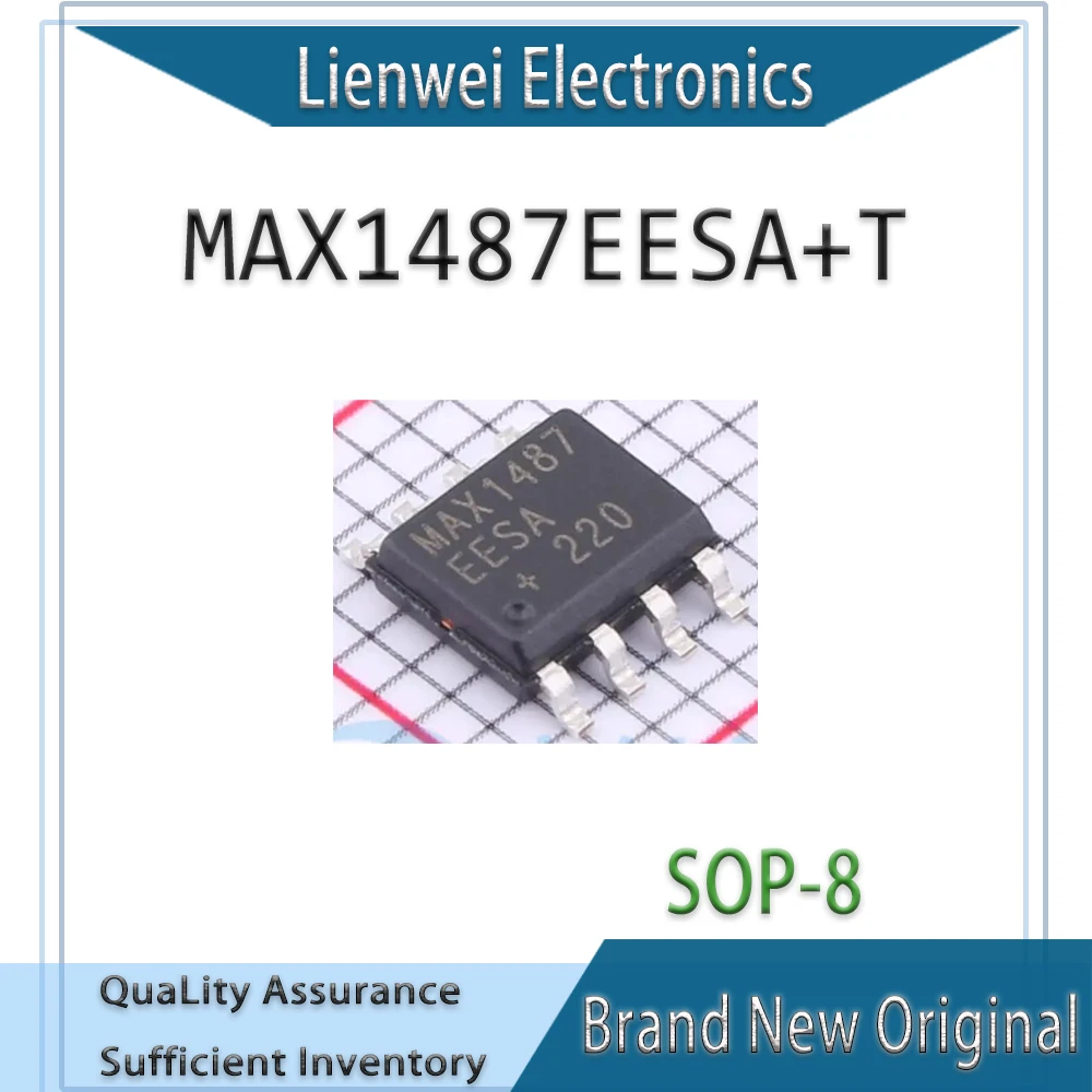 

100% New Original MAX1487EESA MAX1487EESA+T MAX1487 IC Chipset SOP-8