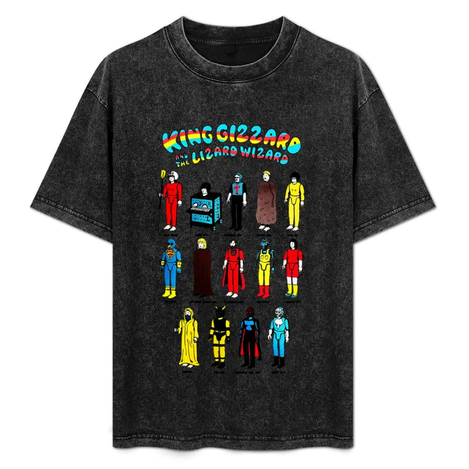 

Reward Cute King Gizzard And The Lizard Wizard Toys Gift For Halloween T-Shirt Athletic Quick Dry T-Shirt for Men