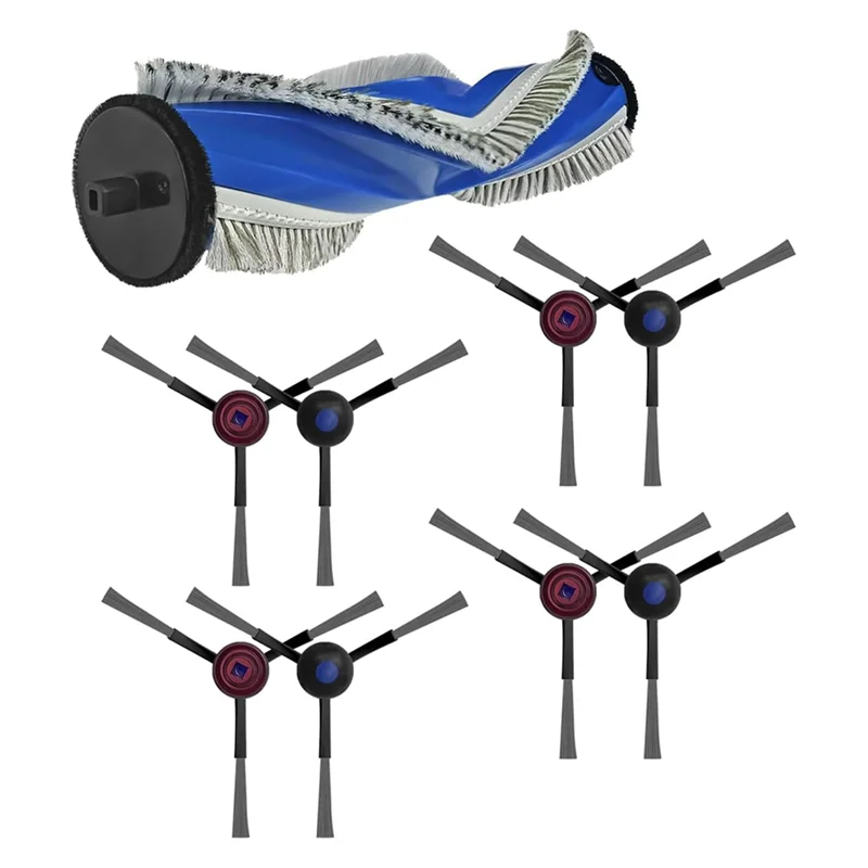 مستقر لـ ECOVACS Deebot T30 PRO Omni جهاز آلي لتنظيف الأتربة قطع غيار الفرشاة الجانبية للفرشاة الرئيسية