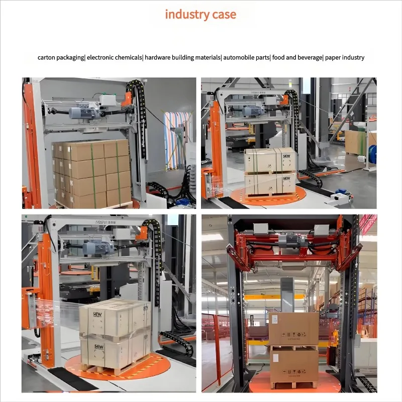 Automatic Stretch Pallet Wrapping Film And Strapping Band Packing Machine Custom & Bulk Order