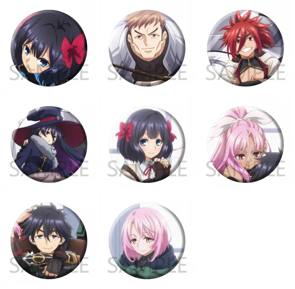 Anime Let This Grieving Soul Retire ティノ・シェイド Pins Badge Cosplay Cartoon Garniture Itabag Bedge Button Brooch DADGE Xmas Gift NEW