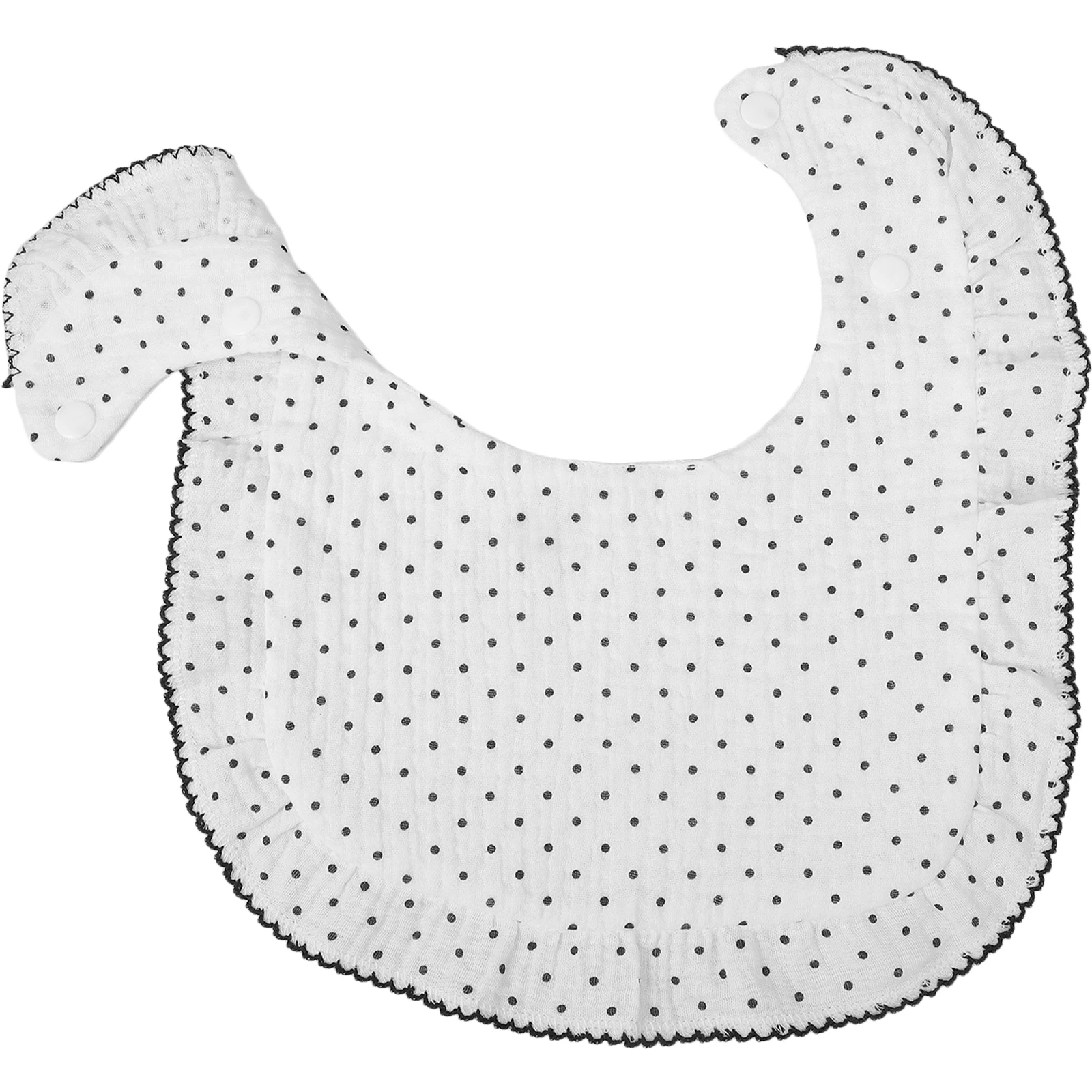 

Baby Bibs For Drooling Infant Toddler Muslin Cotton Bandana Burp Cloths Newborn White Eating Feeding Spit Up