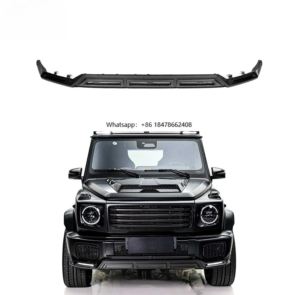

G Class W465 G450D Front Lip Dry Carbon Front Spoiler Diffuser Splitters Anterior Lip Front Chin G450D 2025y~ Body Parts