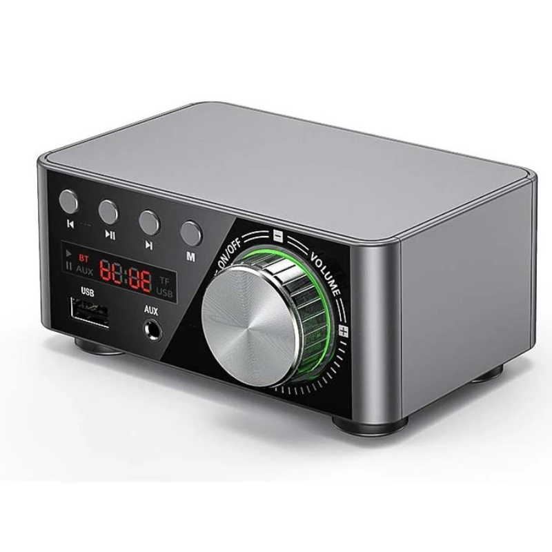SOTAMIA Bluetooth Digital Power Amplifier Class D Mini Power Amplifier Hifi Fever Audio MP3 Player Lossless Player 50W+50W