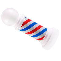 Barbershop Decoration Lights Neon Sign Lamp USB Advertisement Salon Plastic Pole