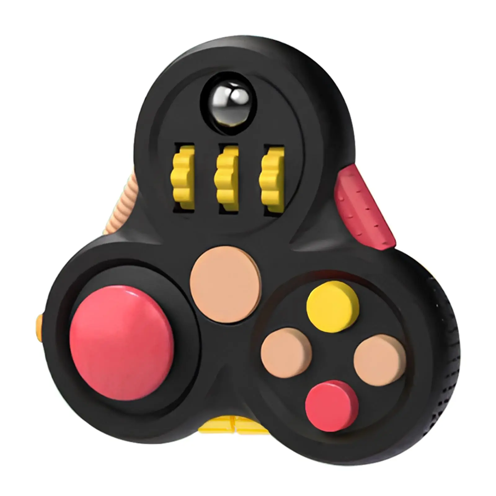 Fidget Cube Pad Hand Spinner Sensorisches Spielzeug Stressabbau für Angst ADHS Fokus Dekompression Büro Schreibtisch Tragbar Erwachsene Kinder Reisen