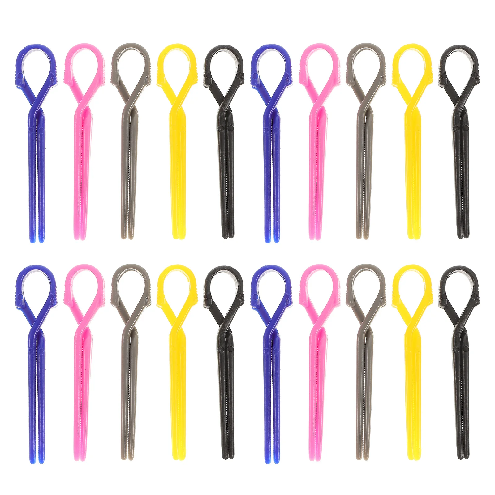 

Hair Sectioning Clip Professional Styling Clamp Holder Positioning Barrette For Salon Home Use Mixed Colors Hair