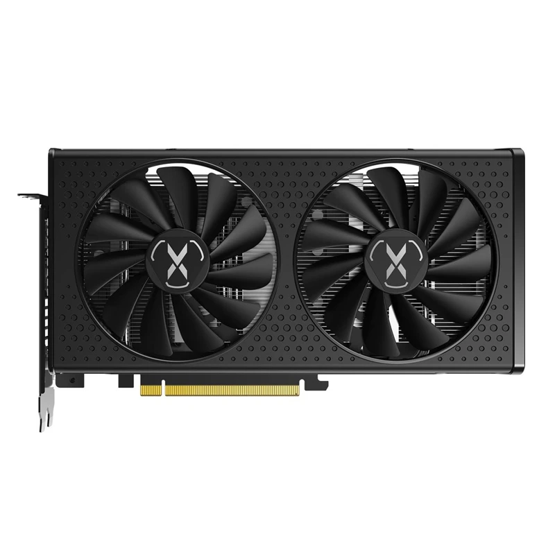 بطاقة فيديو XFX RX 6650 XT 8GB GPU Radeon AMD RX6650 XT 8GB بطاقة رسومات ألعاب الكمبيوتر المرسلة من مستودع البرازيل