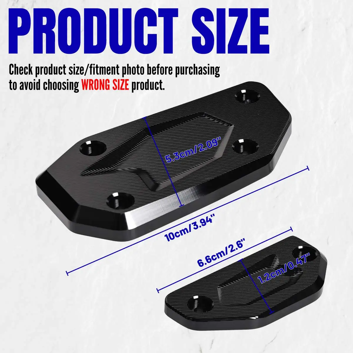 Per BMW R1300GS 2023-2024 Accessorio freno + tappo olio serbatoio frizione